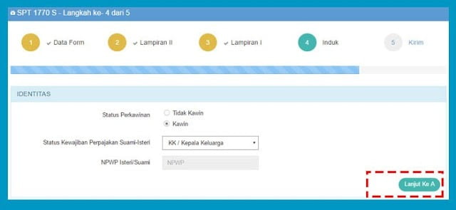 Isian Status Perkawinan