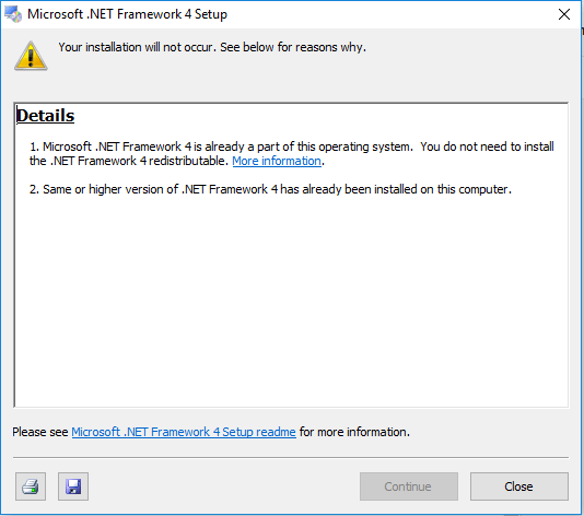 Notifikasi jika sudah ada dotnet