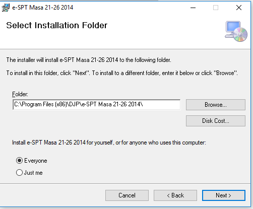 Install eSPT PPh 21